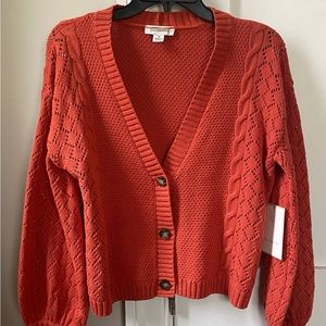 New women 2 piences cardigan set M
